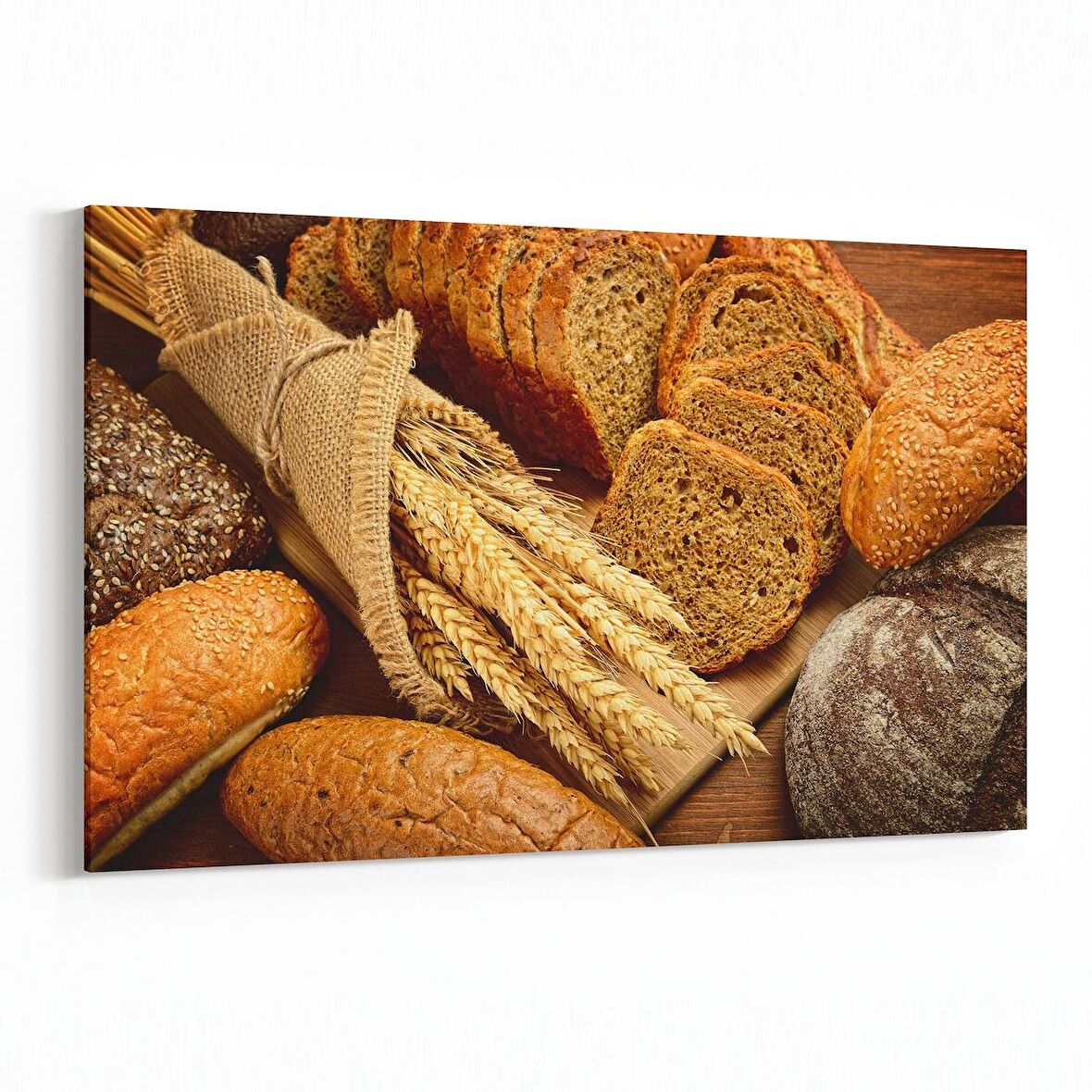 Olla 15038Y Gıda Görseli Yatay Kanvas Tablo (Ölçü: 70X50)