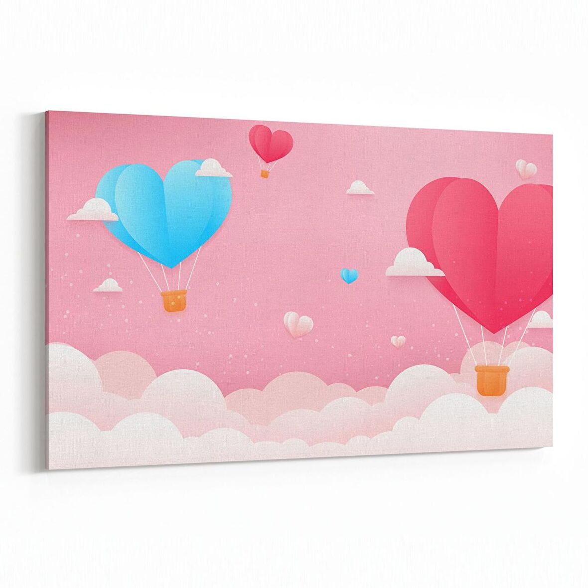 Olla 12741Y Çocuk Odası Görseli Yatay Kanvas Tablo (Ölçü: 150X100)