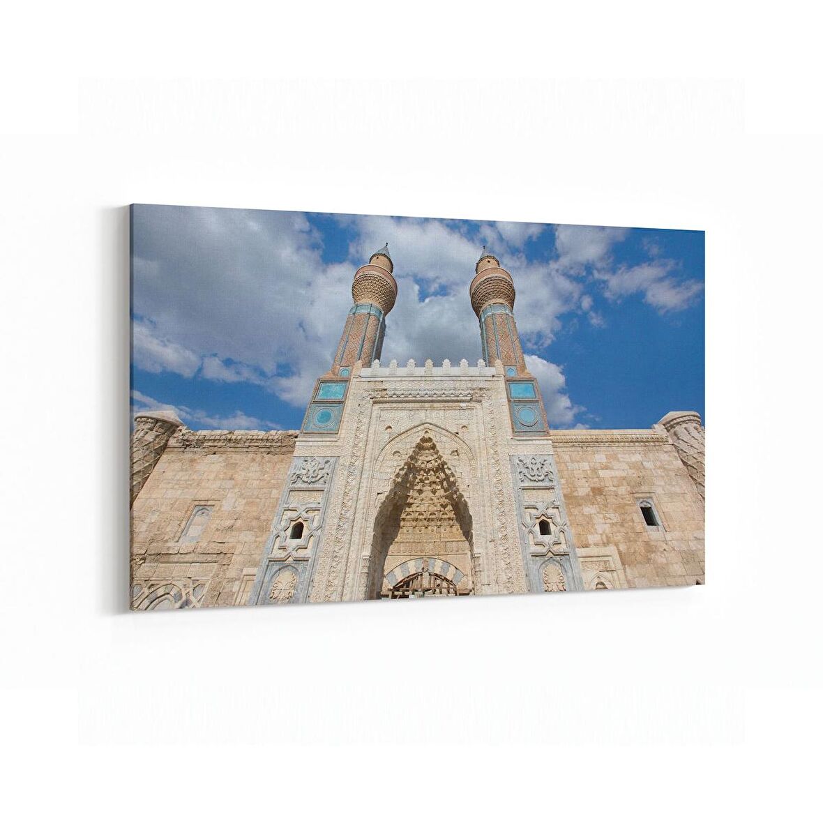 Olla 18282Y Yapı Görseli Yatay Kanvas Tablo (Ölçü: 150X100)