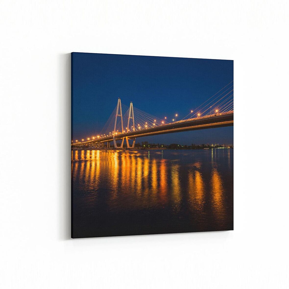 Olla 18297K Yapı Görseli Kare Kanvas Tablo (Ölçü: 30X30)