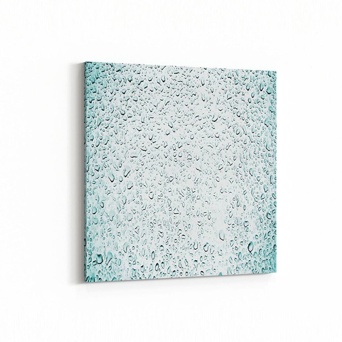 Olla 17215K Su / Damla Görseli Kare Kanvas Tablo (Ölçü: 25X25)