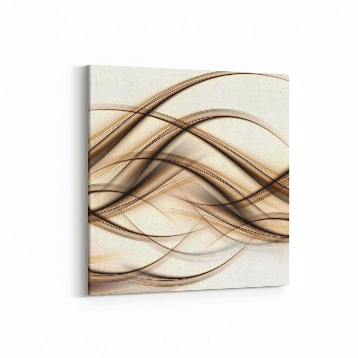 Olla 10182K Abstract Görsel Kare Kanvas Tablo (Ölçü: 100X100)