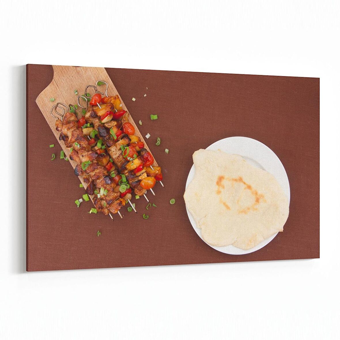 Olla 15076Y Gıda Görseli Yatay Kanvas Tablo (Ölçü: 90X60)