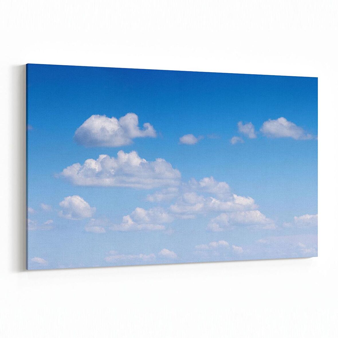 Olla 15505Y Gökyüzü Bulut Görseli  Yatay Kanvas Tablo (Ölçü: 90X60)