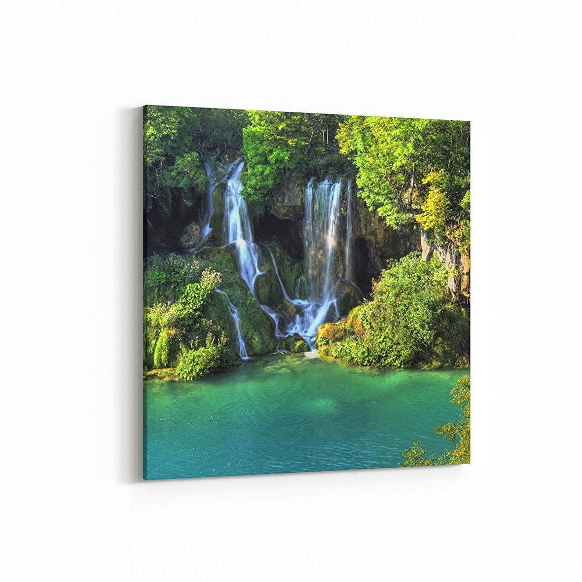 Olla 13640K Doğa / Manzara Görseli Kare Kanvas Tablo (Ölçü: 30X30)