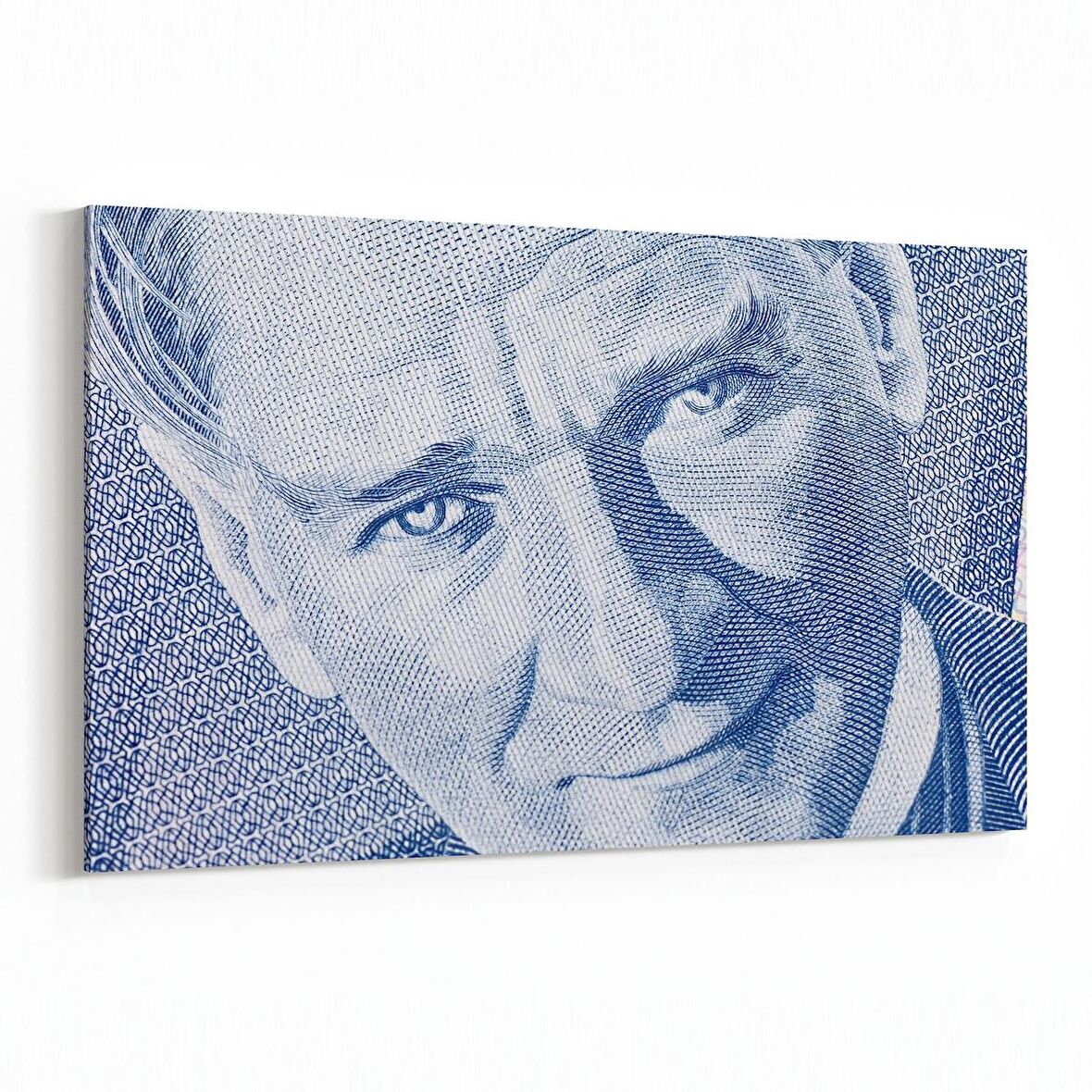 Olla 12416Y Mustafa Kemal Atatürk Yatay Kanvas Tablo (Ölçü: 30X20)