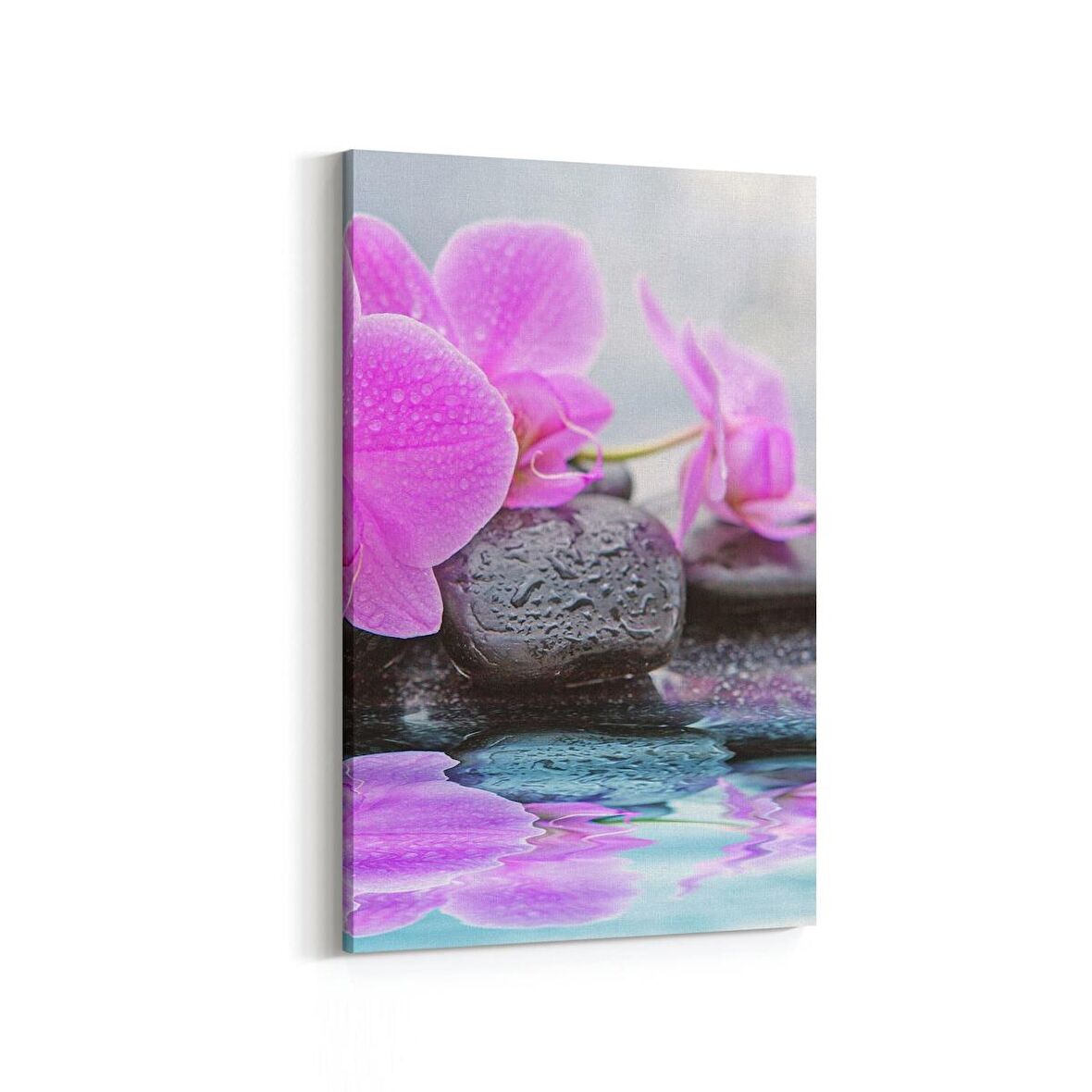 Olla 17035D Spa / Masaj Görseli Dikey Kanvas Tablo (Ölçü: 20X30)