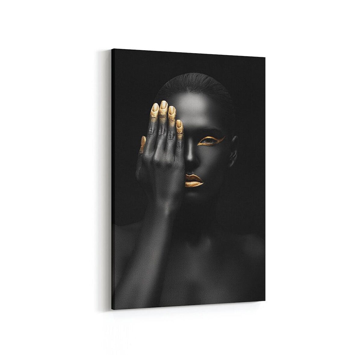 Olla 16814D Model / Manken Görseli Dikey Kanvas Tablo (Ölçü: 20X30)