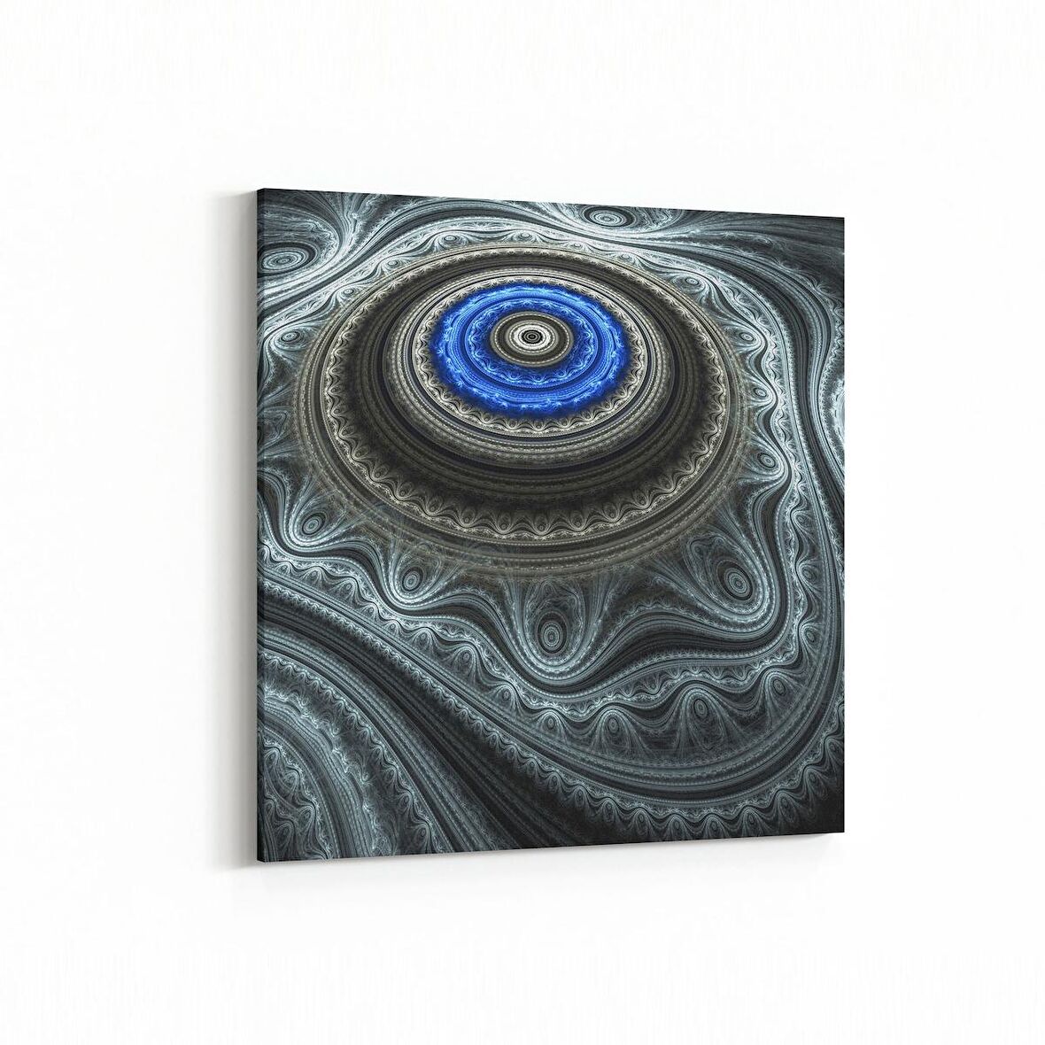 Olla 10420K Abstract Görsel Kare Kanvas Tablo (Ölçü: 30X30)