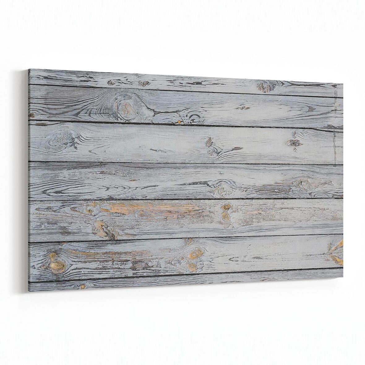 Olla 12013Y Ahşap Desen Görseli Yatay Kanvas Tablo (Ölçü: 70X50)