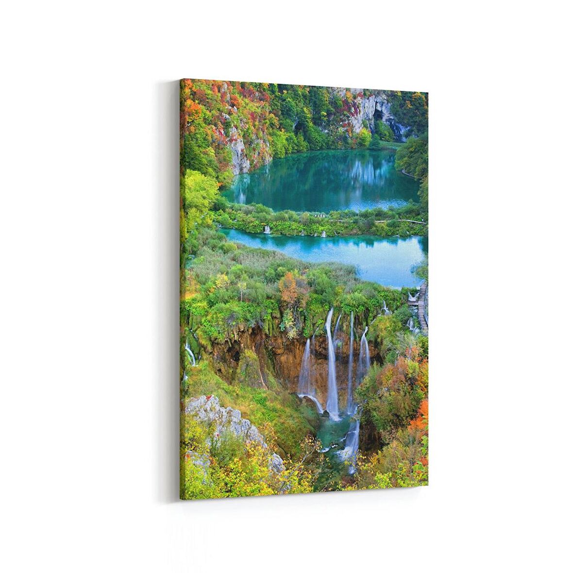 Olla 14405D Doğa / Manzara Görseli Dikey Kanvas Tablo (Ölçü: 60X90)