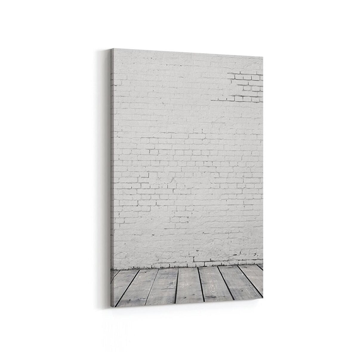 Olla 17346D Taş / Tuğla Görseli Dikey Kanvas Tablo (Ölçü: 100X150)