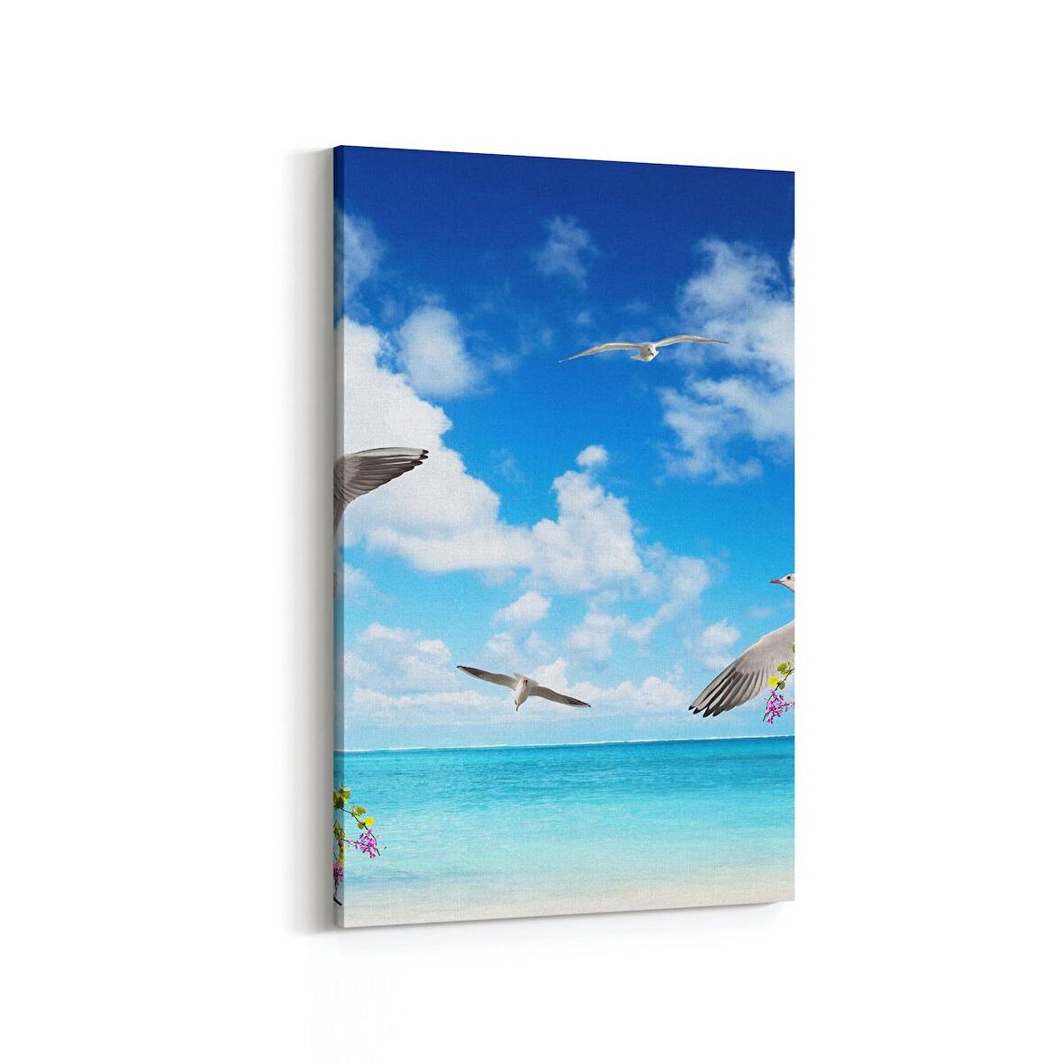 Olla 13329D Doğa / Manzara Görseli Dikey Kanvas Tablo (Ölçü: 80X120)