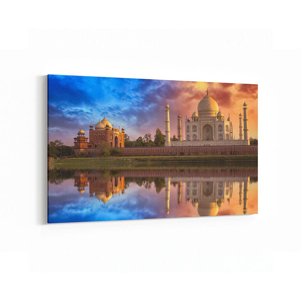 Olla 18851Y Yapı Görseli Yatay Kanvas Tablo (Ölçü: 120X80)