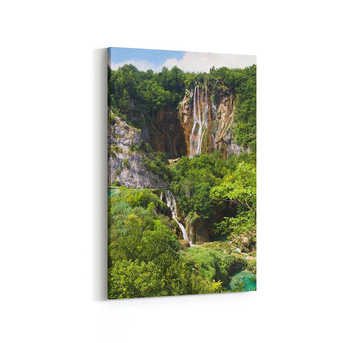 Olla 13587D Doğa / Manzara Görseli Dikey Kanvas Tablo (Ölçü: 100X150)