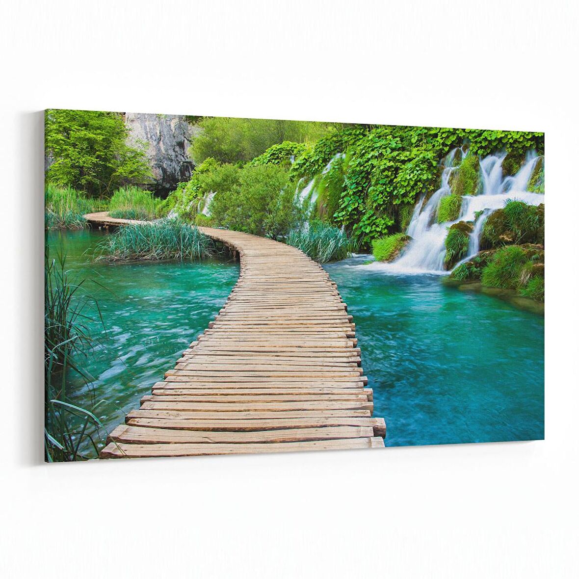 Olla 14358Y Doğa / Manzara Görseli Yatay Kanvas Tablo (Ölçü: 90X60)