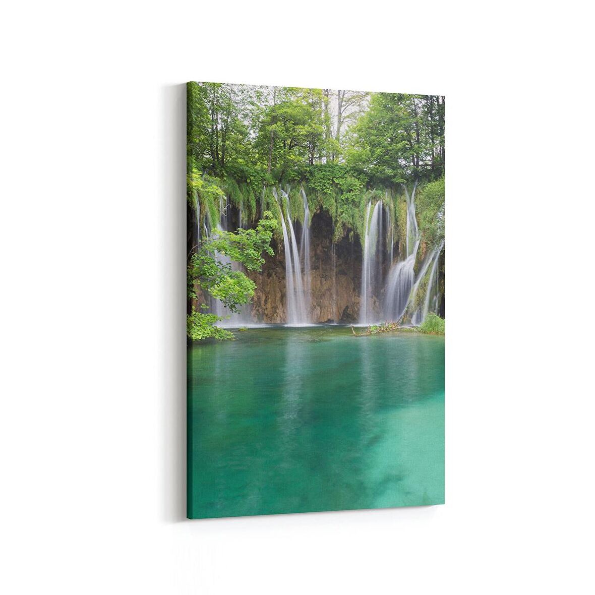 Olla 13836D Doğa / Manzara Görseli Dikey Kanvas Tablo (Ölçü: 60X90)