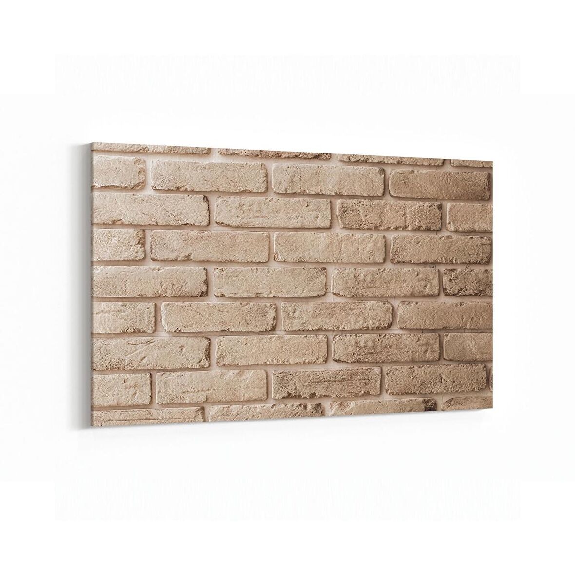 Olla 17478Y Taş / Tuğla Görseli Yatay Kanvas Tablo (Ölçü: 120X80)