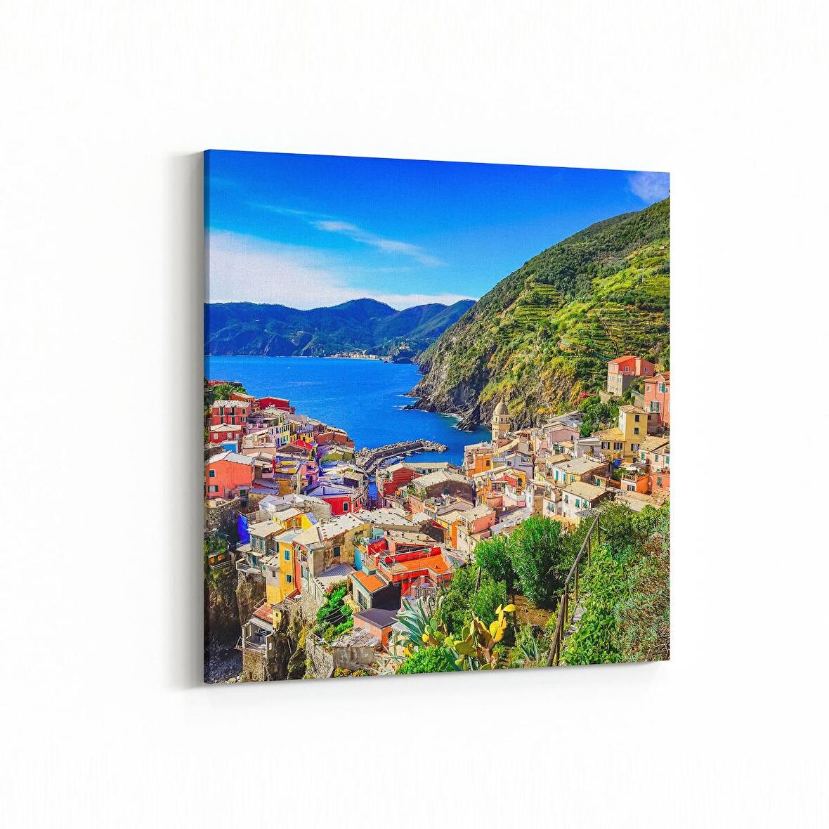 Olla 18201K Yapı Görseli Kare Kanvas Tablo (Ölçü: 30X30)