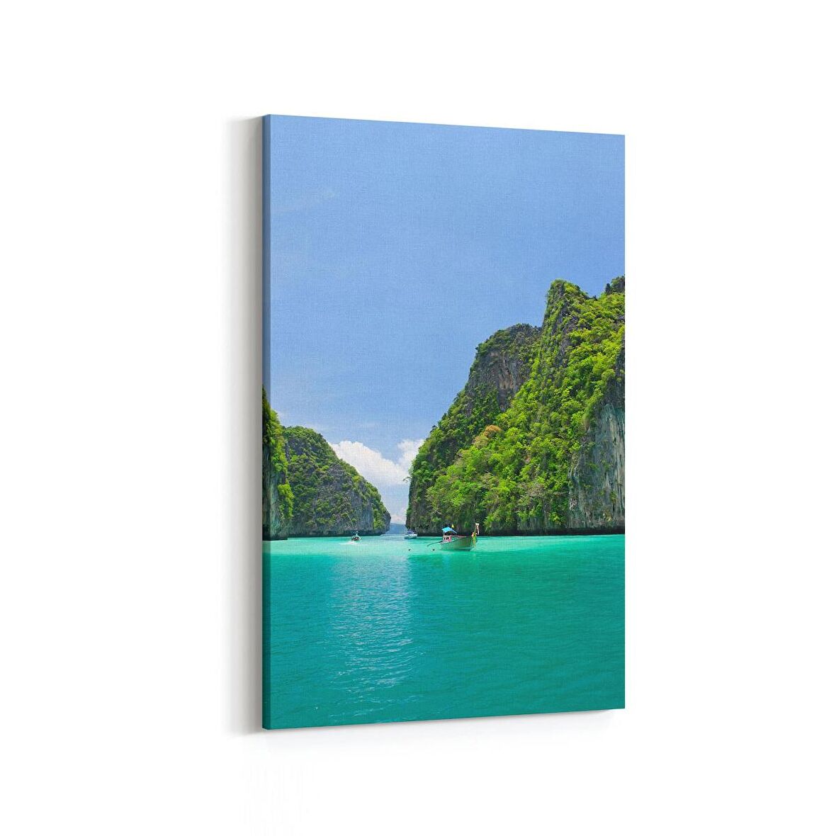 Olla 13221D Doğa / Manzara Görseli Dikey Kanvas Tablo (Ölçü: 60X90)