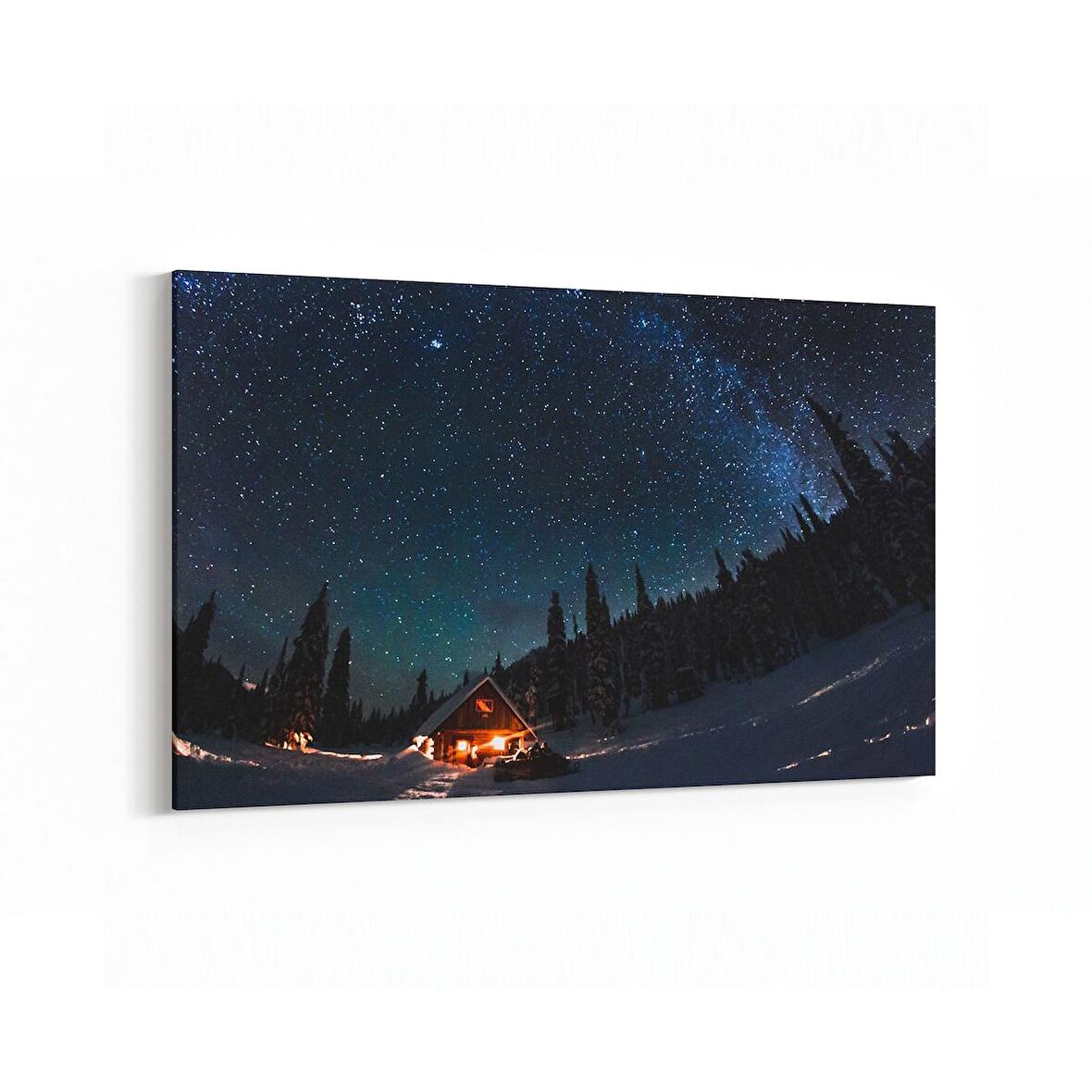 Olla 18042Y Yapı Görseli Yatay Kanvas Tablo (Ölçü: 90X60)