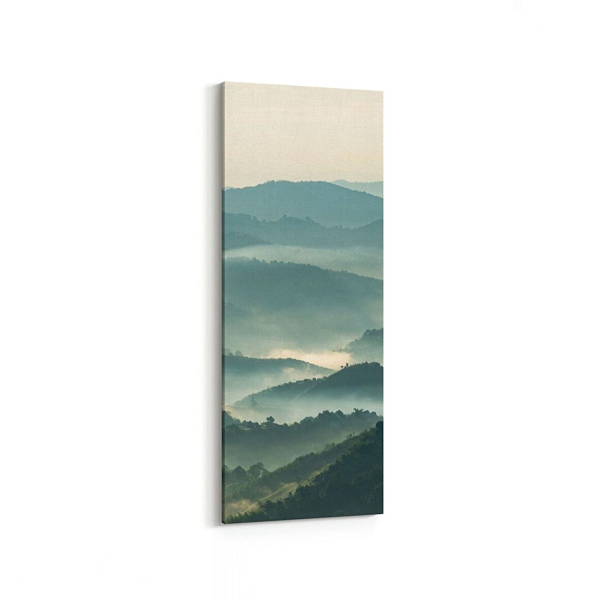 Olla 13252DI Doğa / Manzara Görseli Dikey İnce Kanvas Tablo (Ölçü: 40X120)
