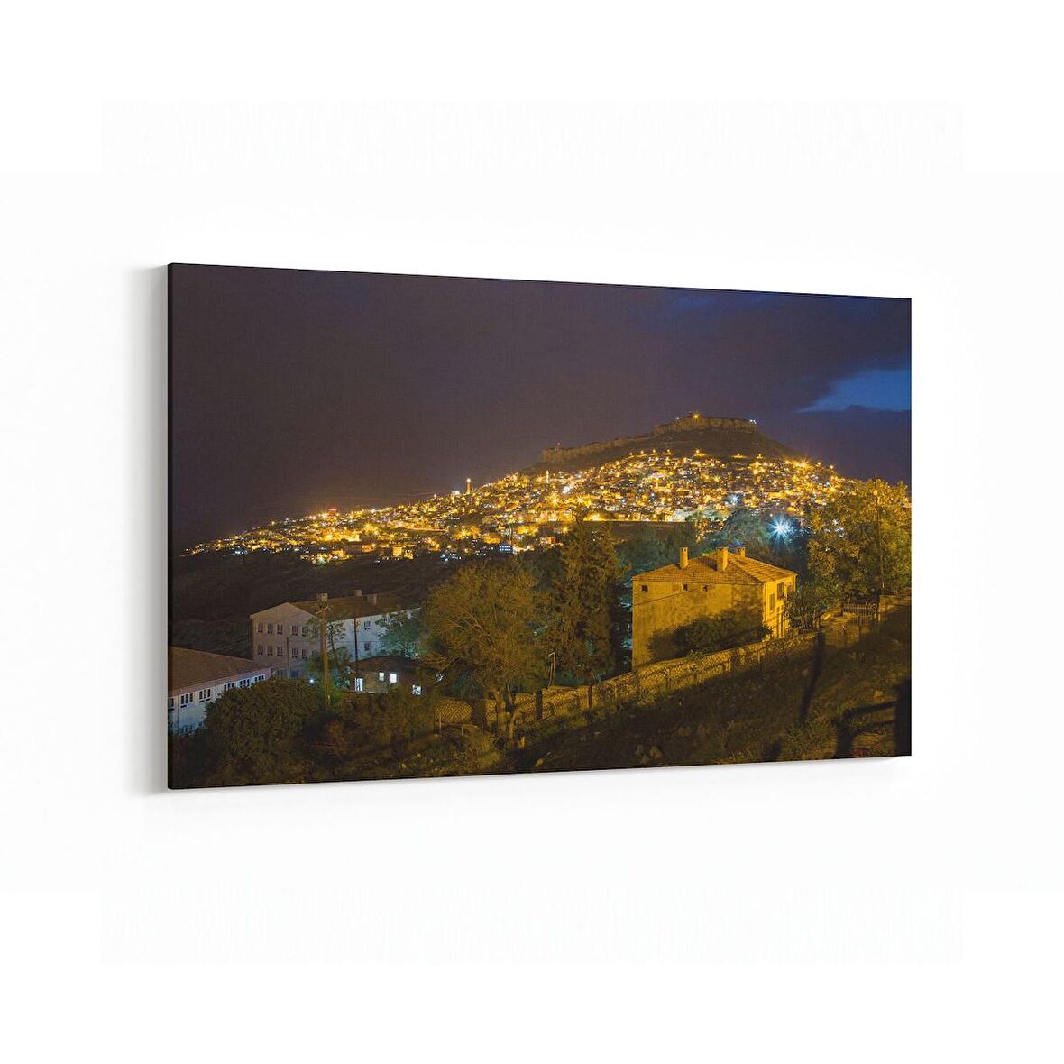 Olla 17923Y Yapı Görseli Yatay Kanvas Tablo (Ölçü: 30X20)