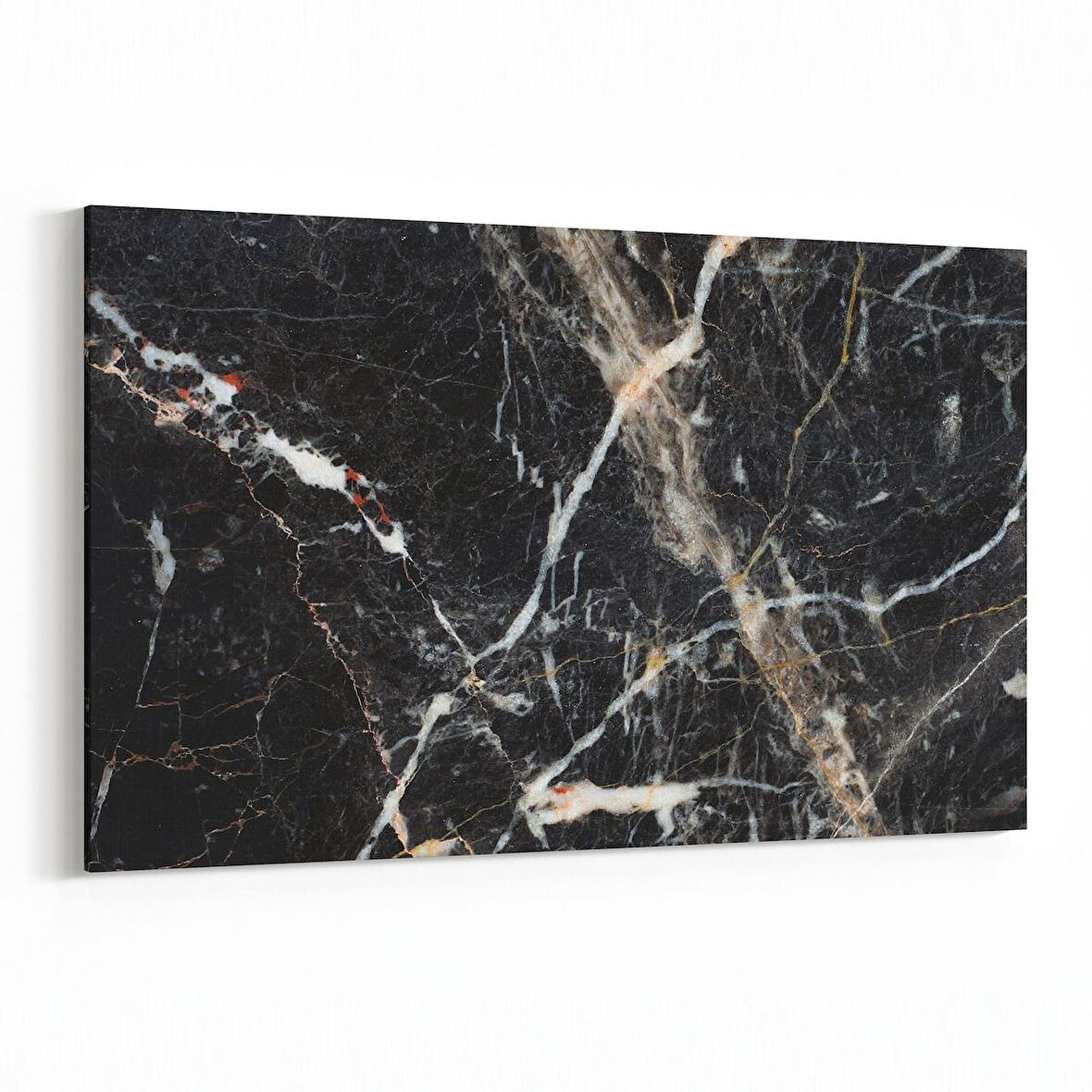 Olla 16731Y Mermer Desen Görsel Yatay Kanvas Tablo (Ölçü: 150X100)