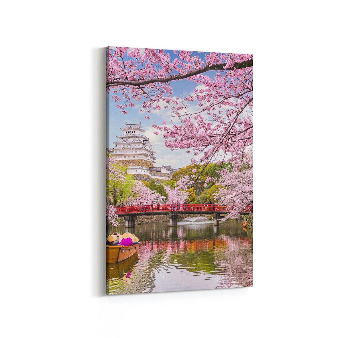 Olla 18937D Yapı Görseli Dikey Kanvas Tablo (Ölçü: 80X120)