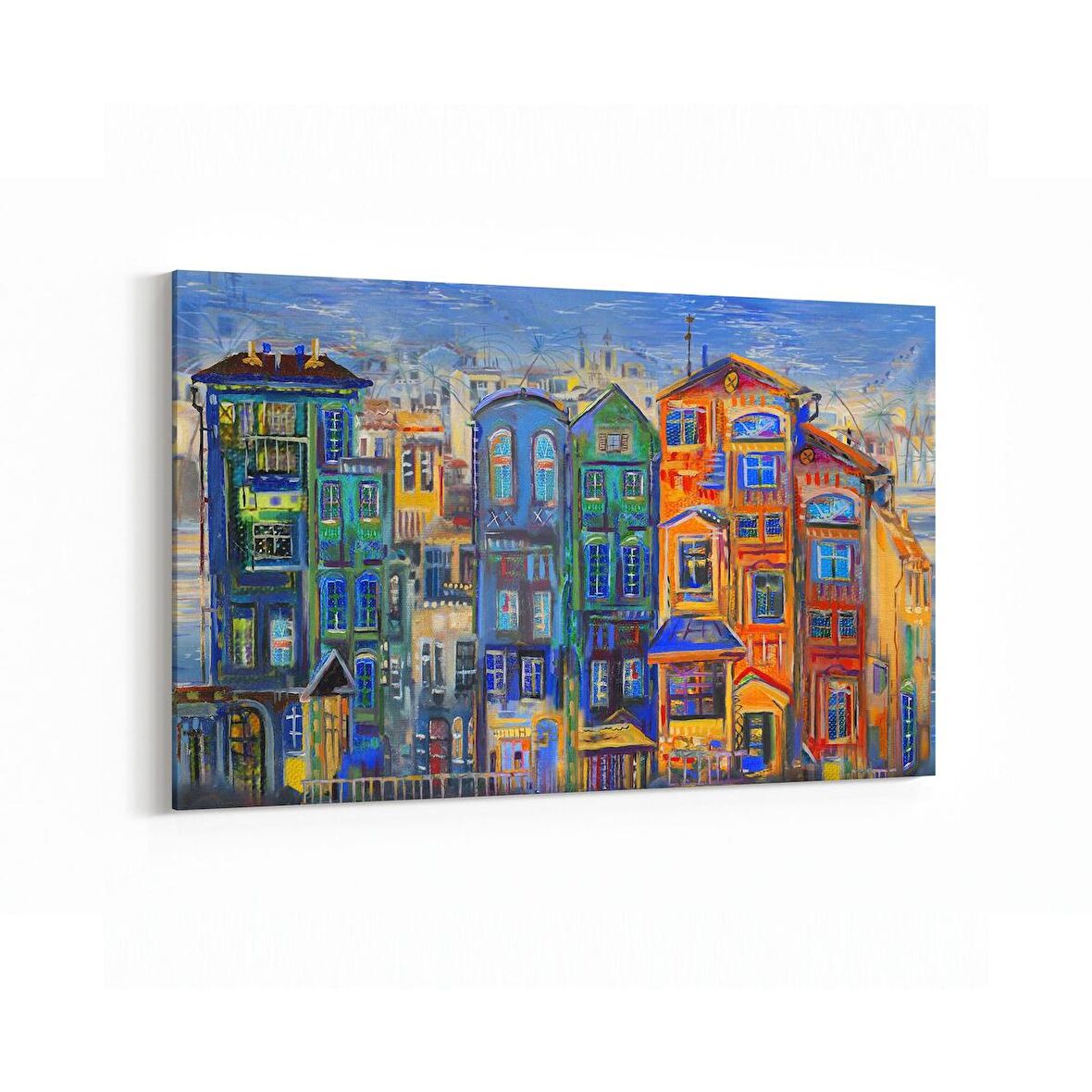 Olla 17764Y Yağlı Boya Görseli Yatay Kanvas Tablo (Ölçü: 150X100)