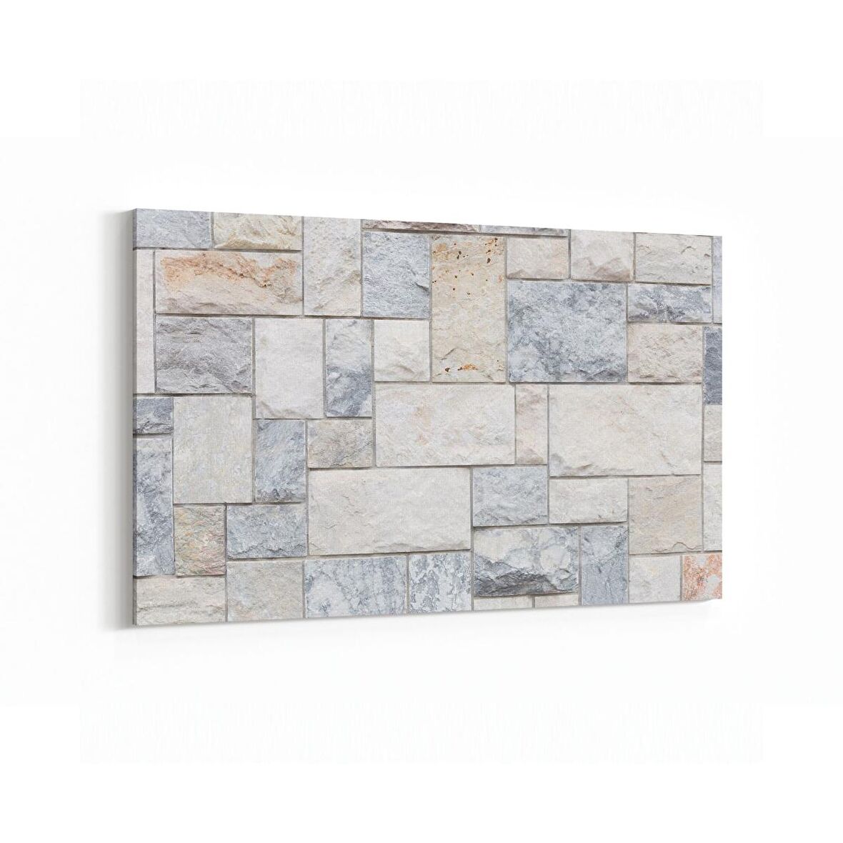 Olla 17476Y Taş / Tuğla Görseli Yatay Kanvas Tablo (Ölçü: 120X80)