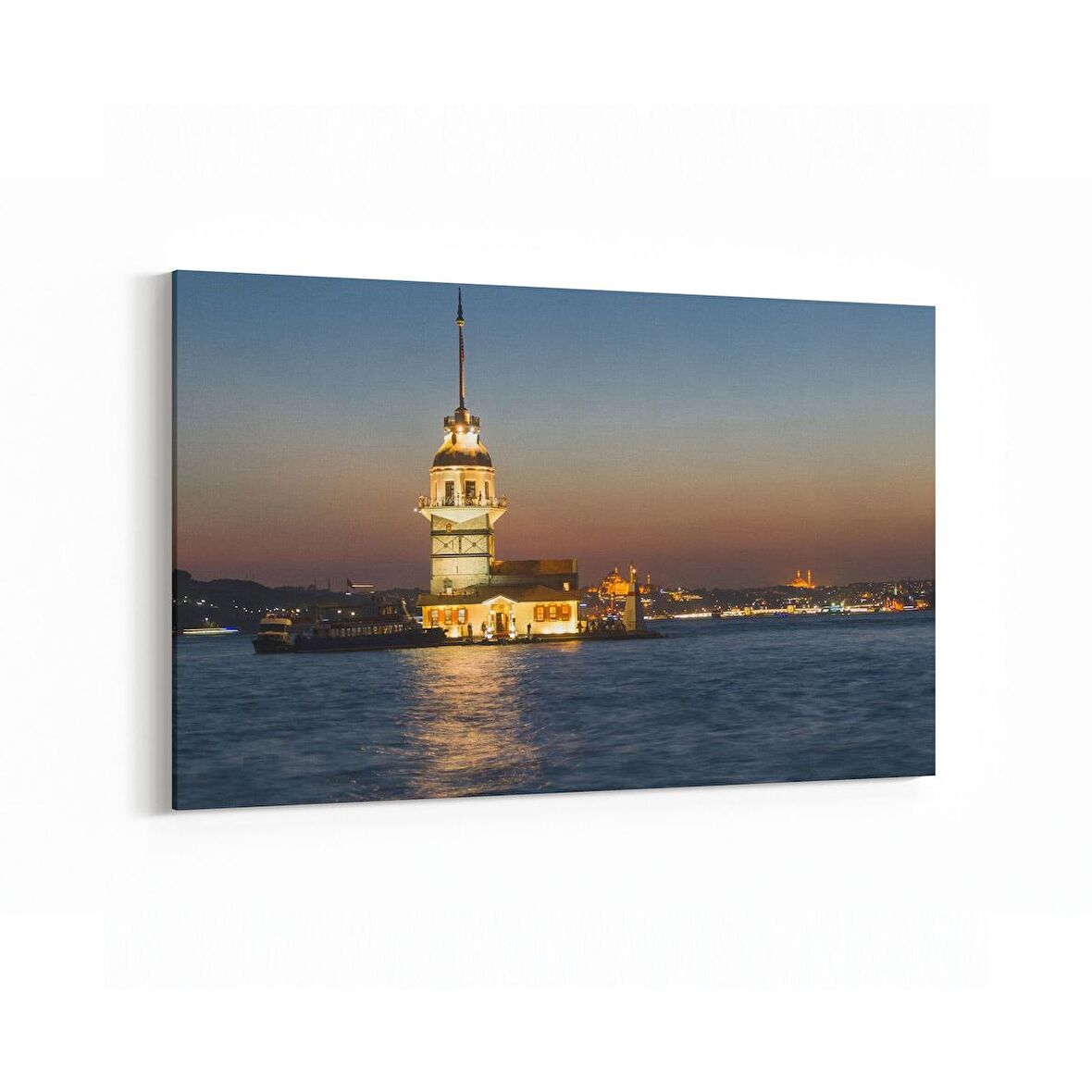 Olla 18955Y Yapı Görseli Yatay Kanvas Tablo (Ölçü: 30X20)