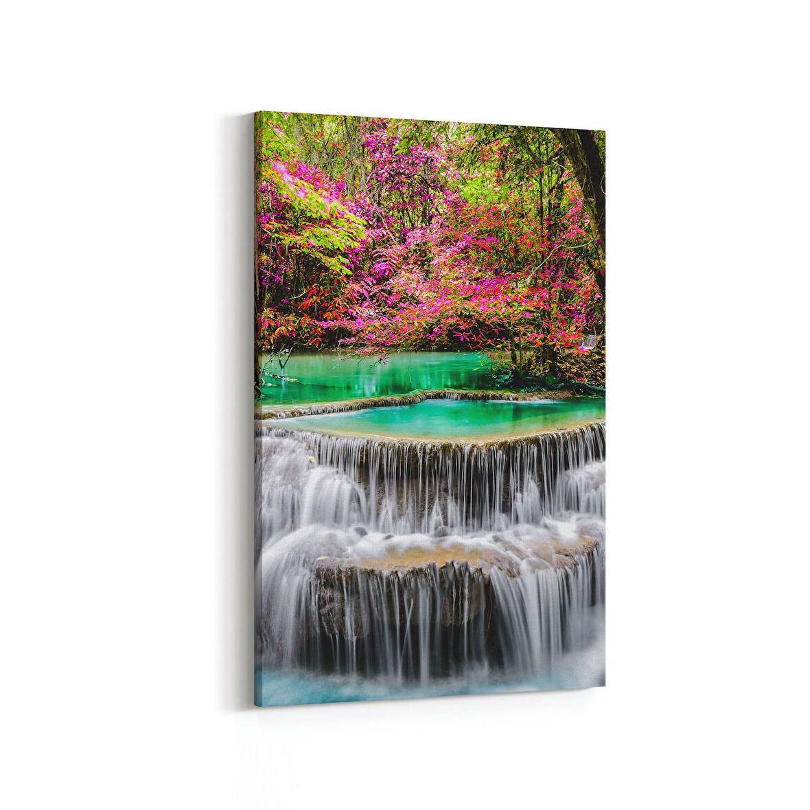 Olla 14117D Doğa / Manzara Görseli Dikey Kanvas Tablo (Ölçü: 60X90)