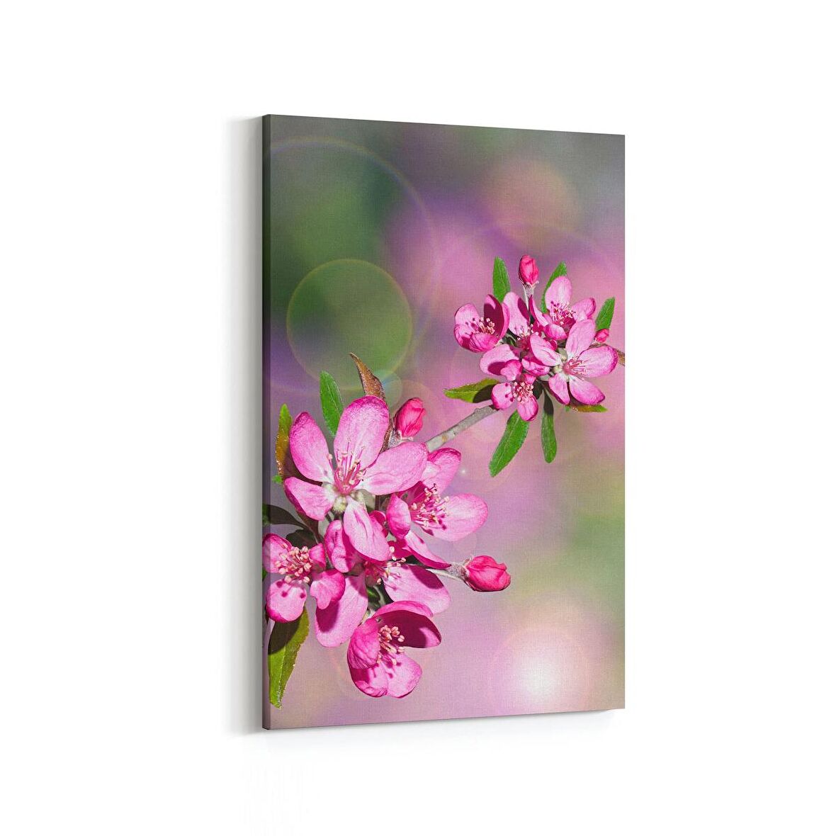 Olla 10607D Ağaç Görseli Dikey Kanvas Tablo (Ölçü: 100X150)