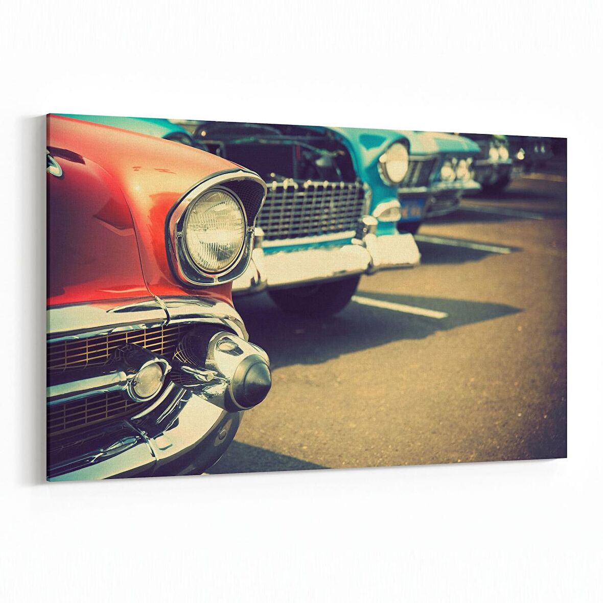 Olla 12309Y Araç Görseli Yatay Kanvas Tablo (Ölçü: 90X60)