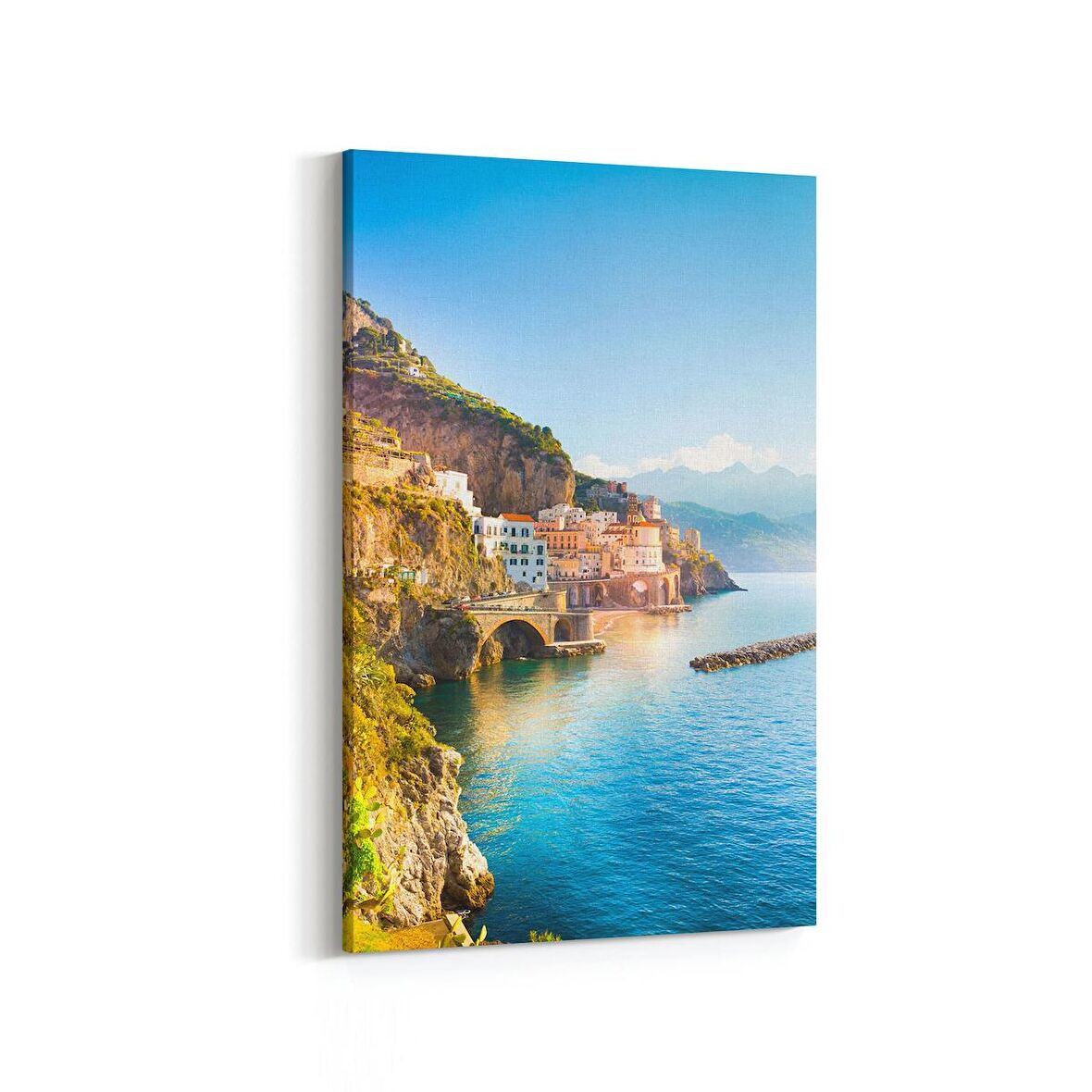 Olla 14415D Doğa / Manzara Görseli Dikey Kanvas Tablo (Ölçü: 60X90)