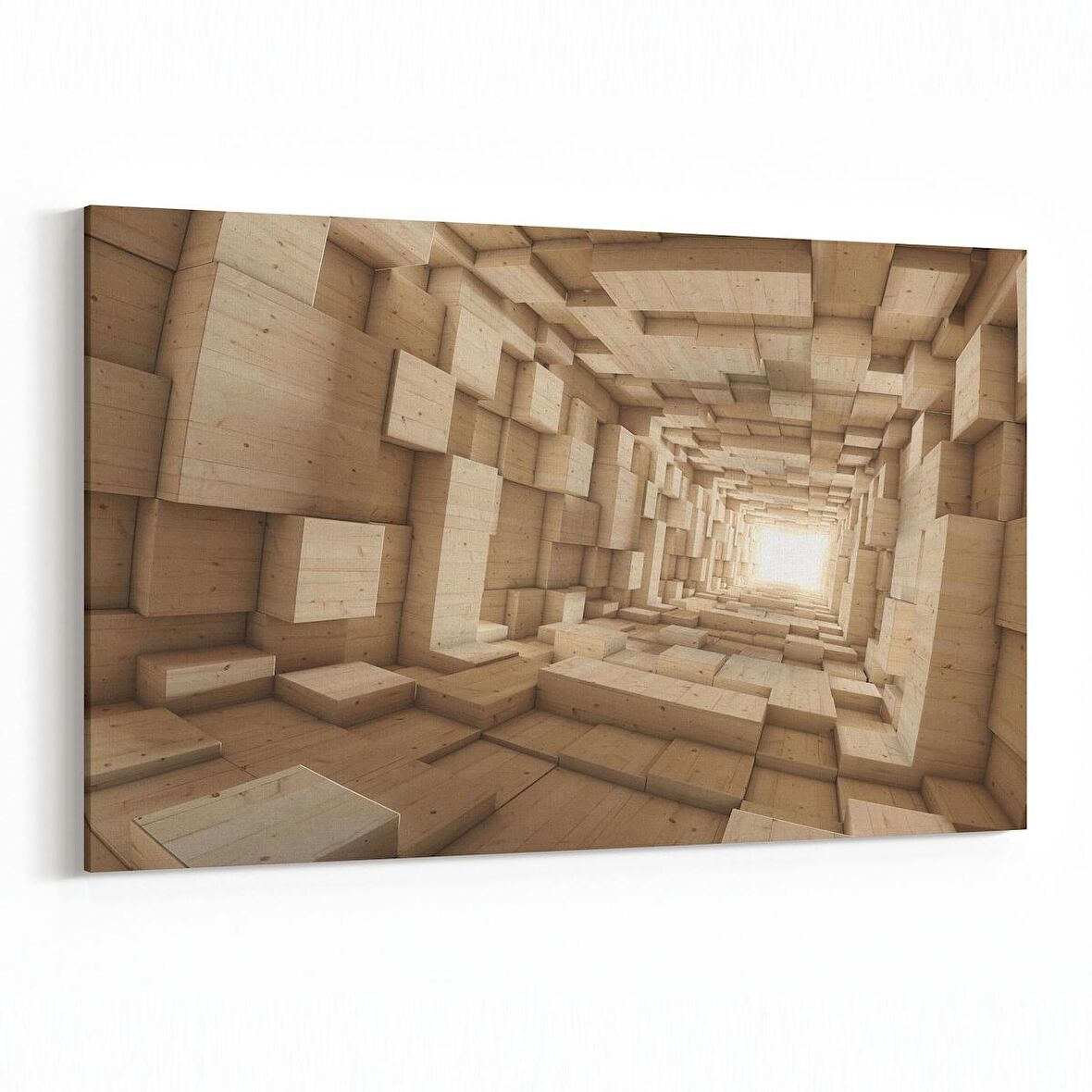 Olla 10244Y Abstract Girdap Görsel Yatay Kanvas Tablo (Ölçü: 45X30)