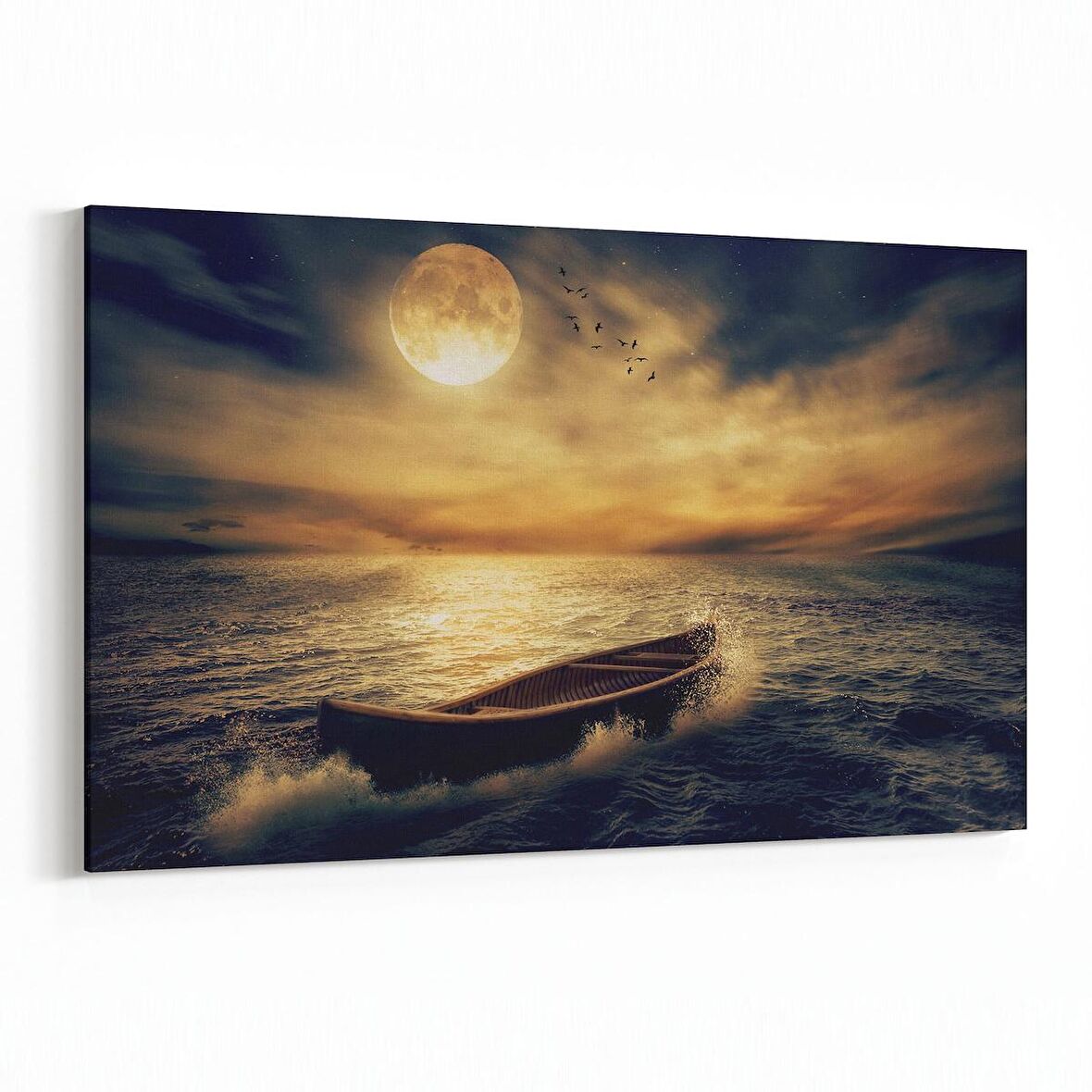 Olla 13776Y Doğa / Manzara Görseli Yatay Kanvas Tablo (Ölçü: 120X80)