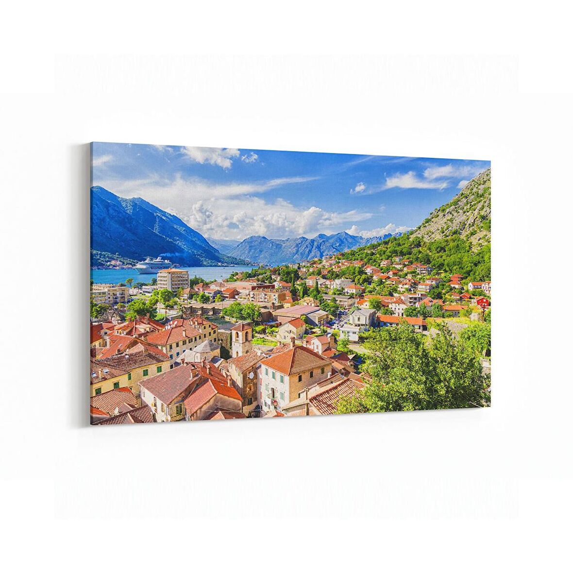 Olla 18853Y Yapı Görseli Yatay Kanvas Tablo (Ölçü: 150X100)