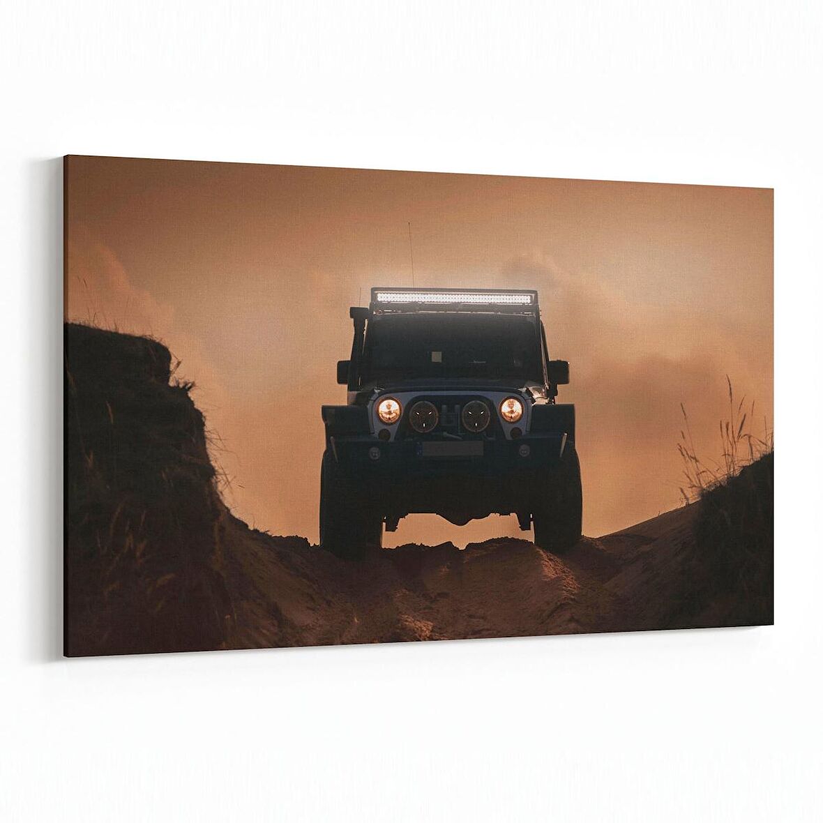 Olla 12219Y Araç Görseli Yatay Kanvas Tablo (Ölçü: 150X100)