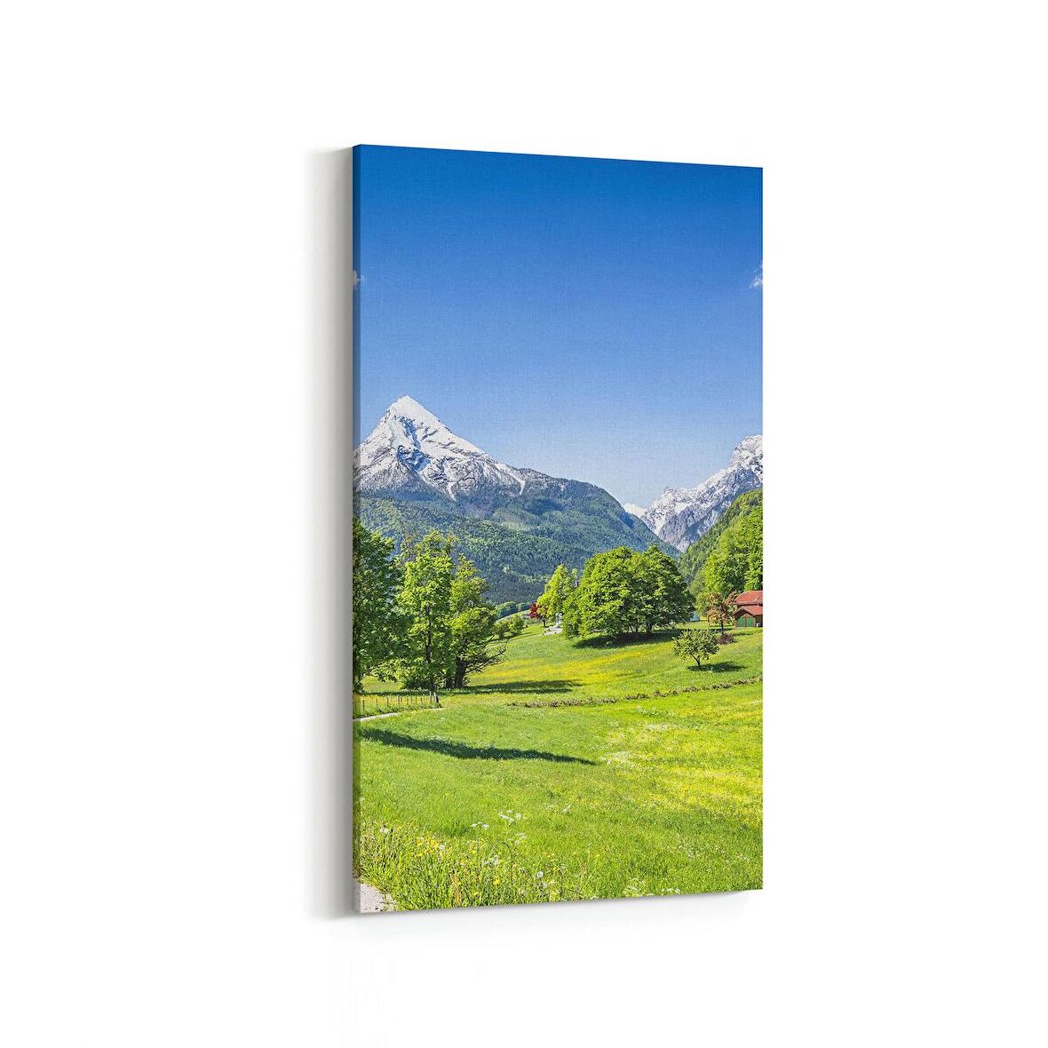 Olla 13690DD Doğa / Manzara Görseli Dikey Dar Kanvas Tablo (Ölçü: 30X60)