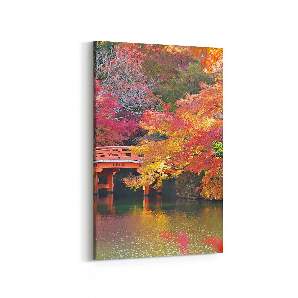 Olla 13621D Doğa / Manzara Görseli Dikey Kanvas Tablo (Ölçü: 100X150)