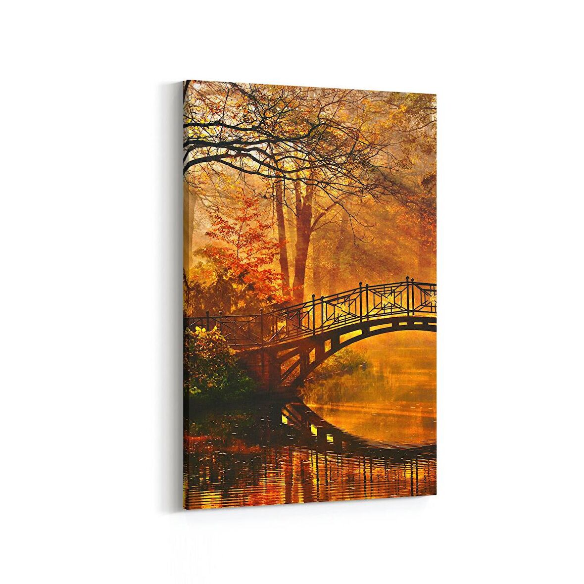 Olla 13277D Doğa / Manzara Görseli Dikey Kanvas Tablo (Ölçü: 20X30)