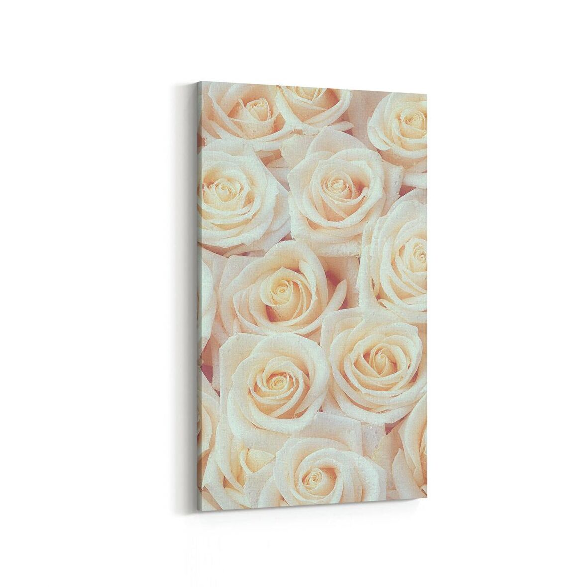 Olla 11632DD Çiçek Görseli Dikey Dar Kanvas Tablo (Ölçü: 40X80)