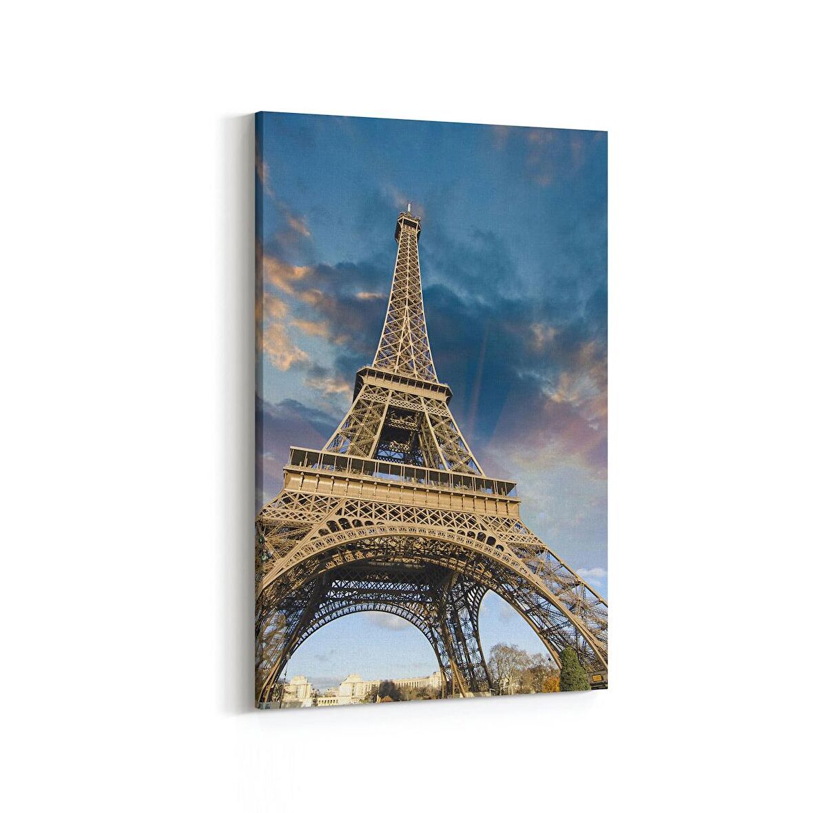 Olla 17942D Yapı Görseli Dikey Kanvas Tablo (Ölçü: 100X150)