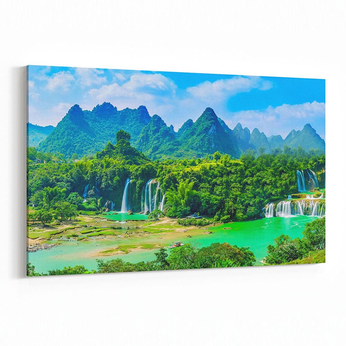 Olla 14522Y Doğa / Manzara Görseli Yatay Kanvas Tablo (Ölçü: 120X80)