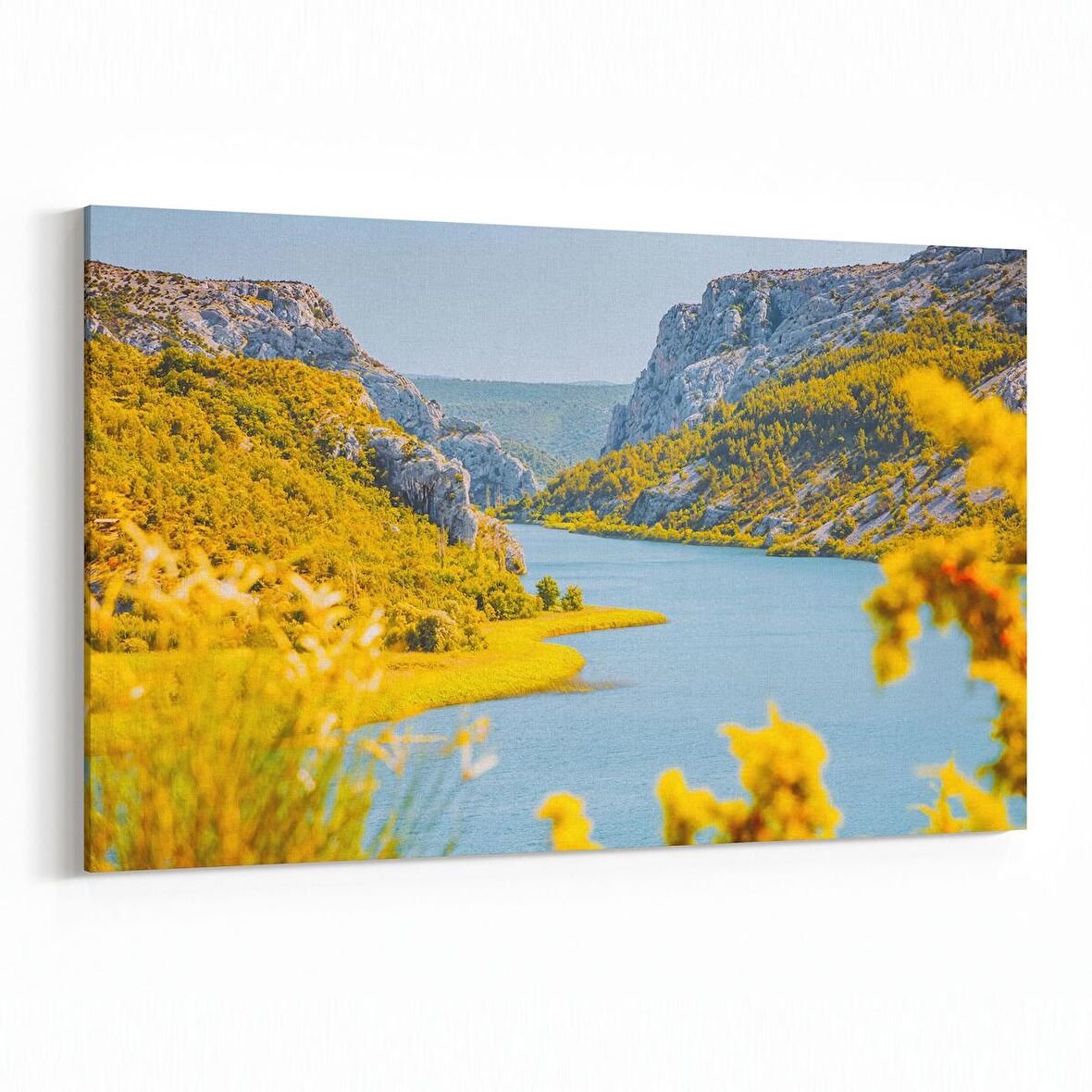 Olla 13408Y Doğa / Manzara Görseli Yatay Kanvas Tablo (Ölçü: 45X30)