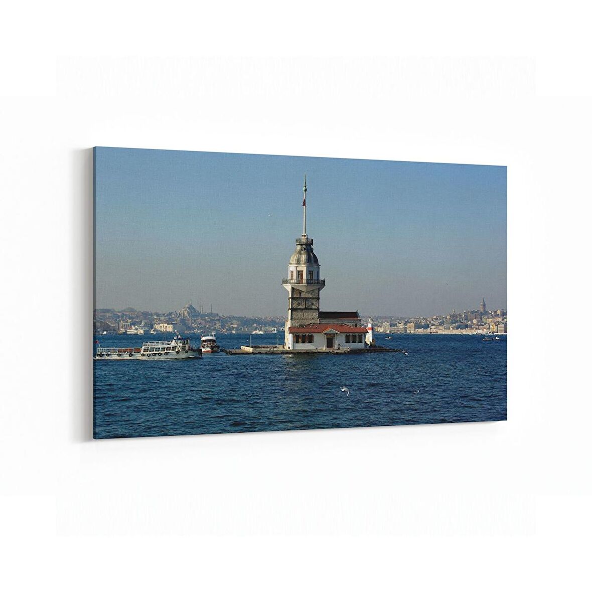 Olla 18615Y Yapı Görseli Yatay Kanvas Tablo (Ölçü: 30X20)
