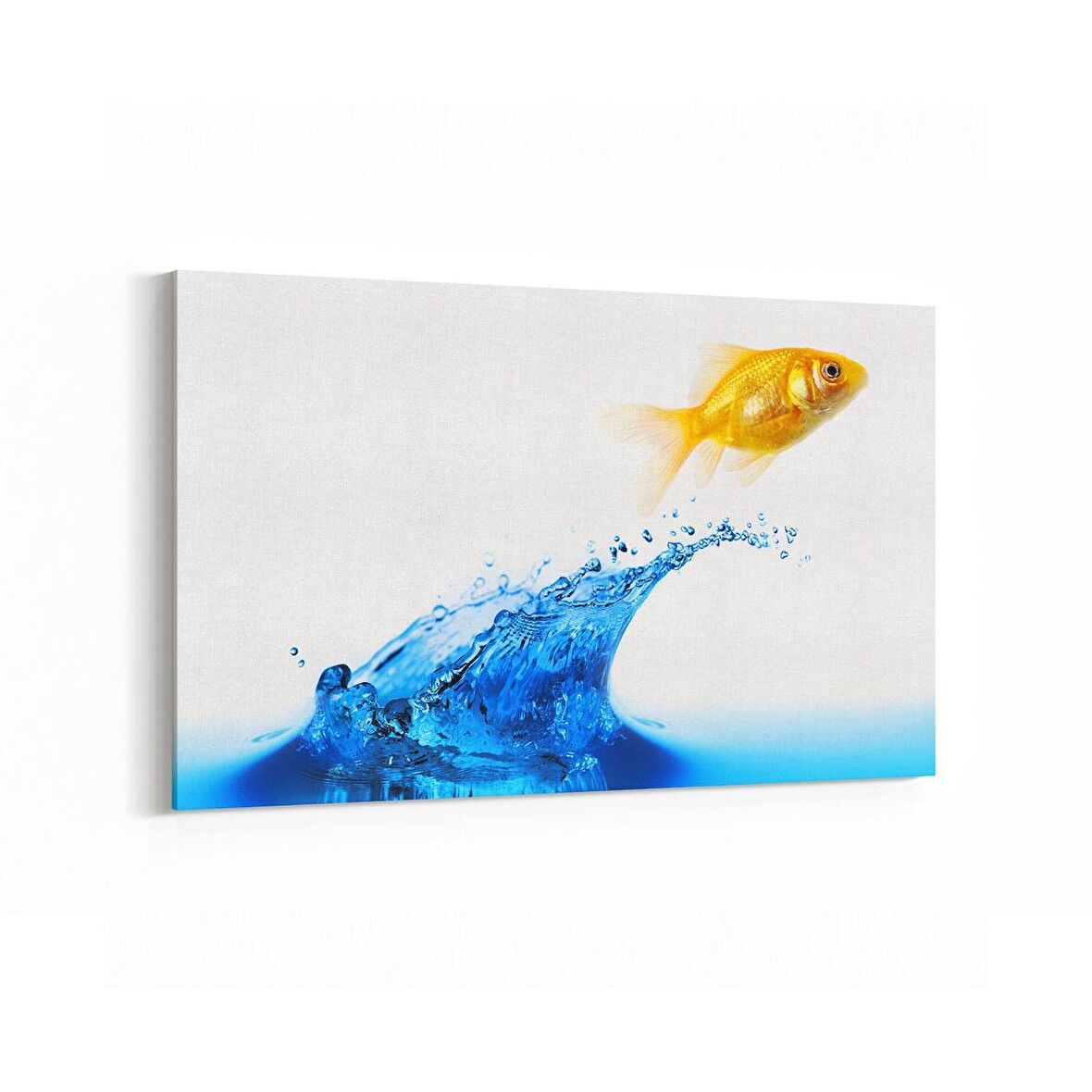 Olla 17220Y Su / Damla Görseli Yatay Kanvas Tablo (Ölçü: 30X20)