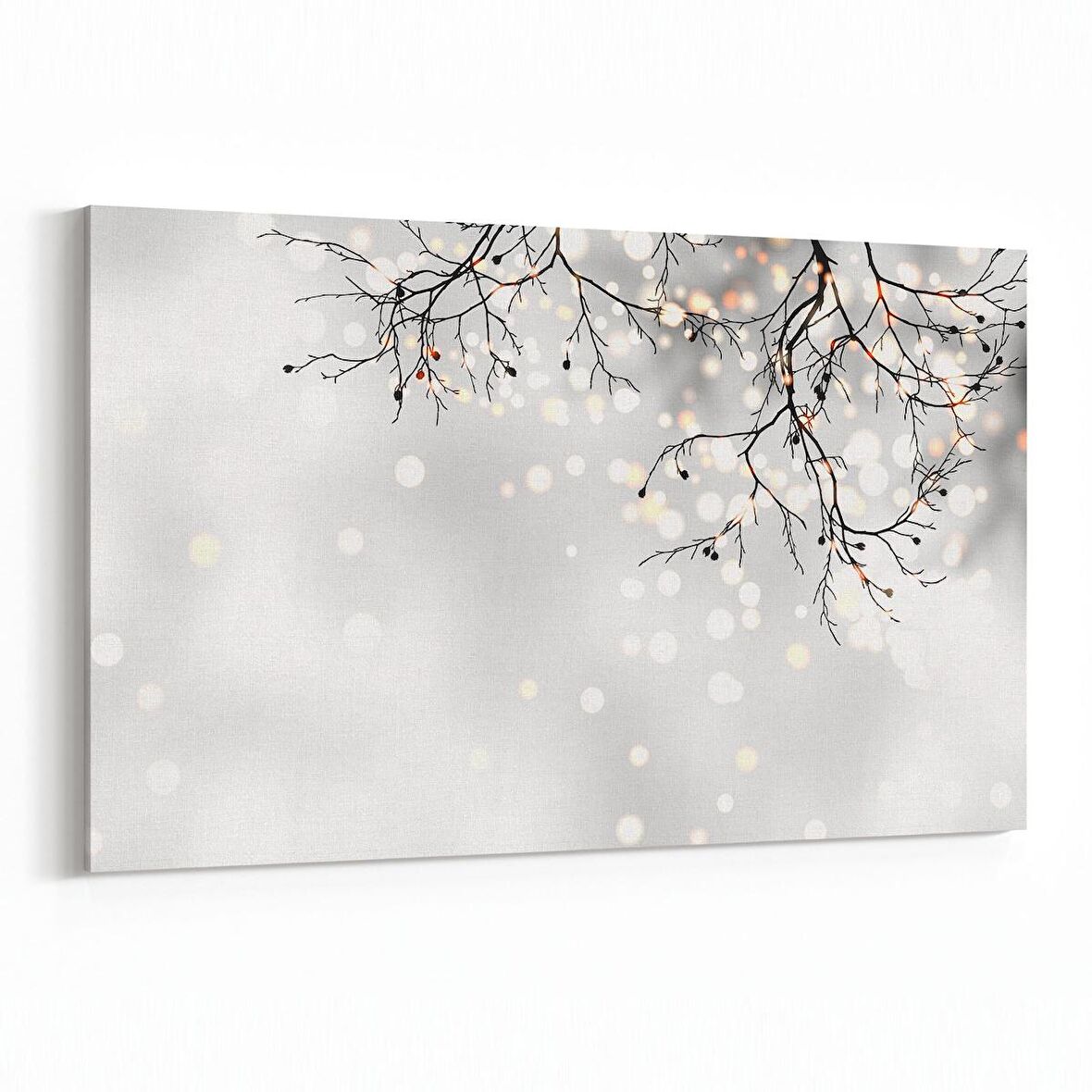 Olla 10810Y Ağaç Görseli Yatay Kanvas Tablo (Ölçü: 45X30)